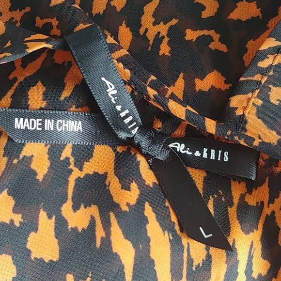 Ali & Kris Sheer Ruffle Tank Top Blouse - Picture 2 of 8